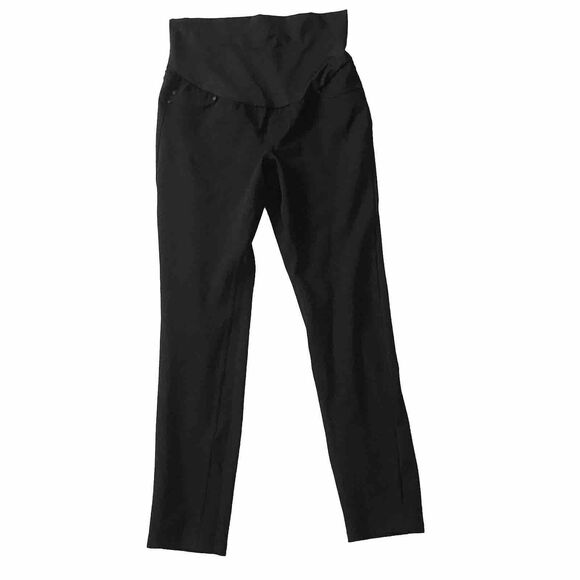 Liverpool Jeans Co. Womens Maternity Pant Size 6/28 Full Panel Legging Black EUC - Picture 2 of 11